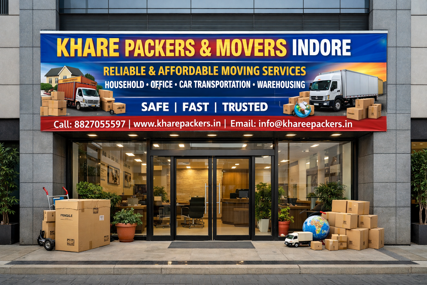 Khare Group packing and moving work in Indore - photo 1